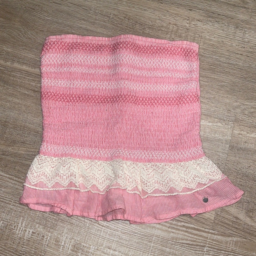 Pink Crop Top